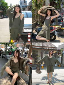 Korean Style Leisure Set for Women 3 Pieces