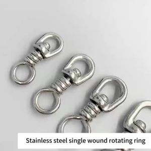 10pcs SBL Swivels Taiwan Stainless Swivel Heavy Duty Swivel Fishing Line Connector Swivels