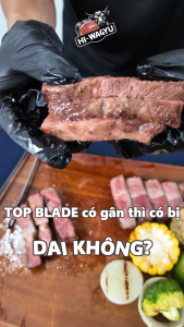 [HOẢ TỐC] Lõi Vai Bò Wagyu Nhật A5 Top Blade HI WAGYU Mềm Mọng Đậm Vị Bò 250Gr 500Gr 1000Gr.