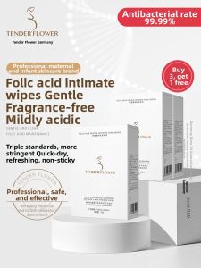 TENDERFLOWER | Folic Acid Pre-pregnancy Female Intimate Care Wipes