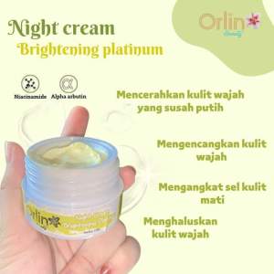 Night Cream Brightening/CREAM GLOWING/ CREAMPENCERAH