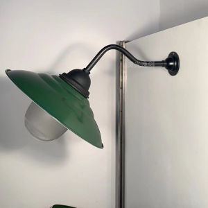 WuOne | Vintage Industrial Large Lampshade Bar Restaurant Simple Single Head Metal Wall Light