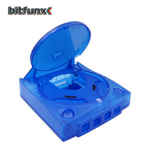 Bitfunx Replacement Plastic Shell Translucent Case for SEGA Dreamcast DC Retro Video Game Console Transparent Boxes