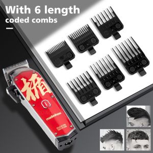 Wanlilai New hair clipper madeshow m10 + bivolt Rechargeable Portable Shaver Beard Trimmer M10+ M11 set