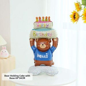 QIANHUAJIAN | Birthday Party Atmosphere Decoration Ribbon Balloons