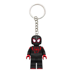 Spiderman Miles Gwn Creative Building Blocks Keychain Internet Famous Pendant Decoration Student Gift Spiderman across the Universe