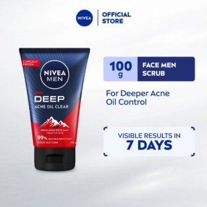 NIVEA MEN Acne Oil Clear Mud Foam 50g | Cleanser | Facecare | Skincare (Pencuci Muka)
