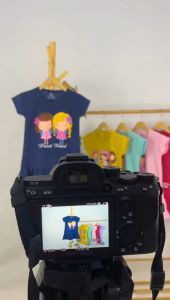 DASTER ANAK PEREMPUAN RUFFLE USIA 1-5 TAHUN MOTIF RUFFLE