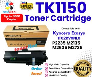 TK1150 Toner Cartridge Compatible with Kyocera Ecosys P2235 M2135 M2635 M2735