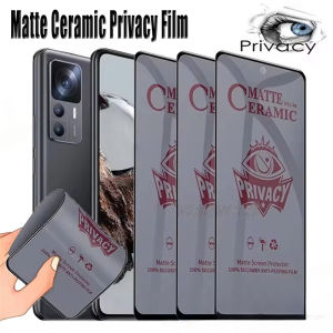 Matte Ceramic Privacy Screen Protector For Xiaomi Redmi 13C 10C 12C 11A 9 9i 9A 9C 9T 10A Redmi Note 12S 9S 10 11 12 13 8 8T 9 Pro 11S Poco C65 X5 X6 F5 Pro X3 NFC Anti-spy Film