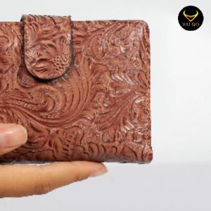 VALQO CELIA Dompet Kecil Wanita Kulit Sapi Cewek Perempuan Dompet Kartu Foto Bisa COD