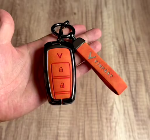 Ốp Chìa Khóa Vinfast VF3 Bọc Chìa Khóa Smartkey Vinfast VF3 Cao Cấp Vỏ Hợp Kim Bảo Vệ Toàn Diện