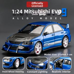 Collectible JDM Modified Alloy Mitsubishi Evo Car Model