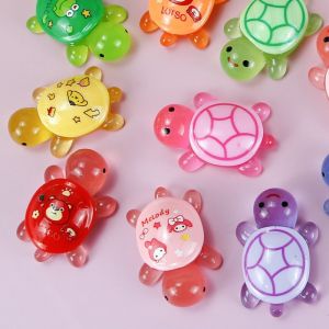 Small Fish Tank Micro Landscape Decoration Noctilucent Small Turtle Moss Landscaping Resin Crafts Desktop Ornaments Accessories