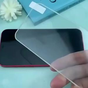 NNBILI 2 Miếng Dán Bảo Vệ Màn Hình Kính Cường Lực HD Phát Sáng Trong Bóng Tối Màu Hồng Cho iPhone 18 Pro Max Series Hấp Thụ Ánh Sáng Dạ Quang Chống Trầy Xước