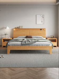 Luxury Stylish Minimalist Double Bed 1.5m