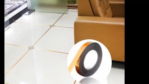 Gulungan Sticker Pembatas Nat Keramik: Wall Sealing Tape Floor Tile Stickers Waterproof Gap Sealing Tape Strip Adhesive Home Decoration Bathroom Accessories Sets