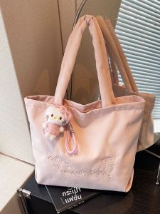 QIANRENSHI | Petite Large Capacity Tote Bag Cotton