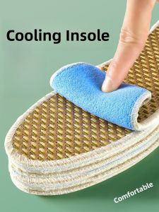XIANZHAO | Ice Sensation Cool Mat Shoe Inserts Womens Barefoot Wear Summer Latex Absorbent Cool Breathable Anti-Slip Comfortable