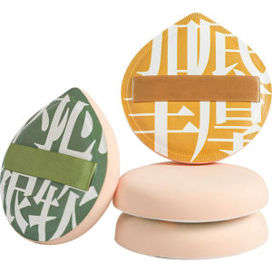 4 ชิ้นแต่งหน้าพัฟชุด Super Soft Big แป้งพัฟเปียกและแห้งใช้ยักษ์พัฟผลิตภัณฑ์แต่งหน้าสําหรับผู้หญิงเครื่องสําอางเกาหลีเครื่องมือ