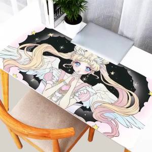 Bandai | Dễ Thương S-Sailor Moon Mini Mouse Pad Kawaii Phụ Kiện Máy Tính Tấm Lót Bàn Cao Su Tốc Độ Cho Bàn Phím PC Và Chơi Game