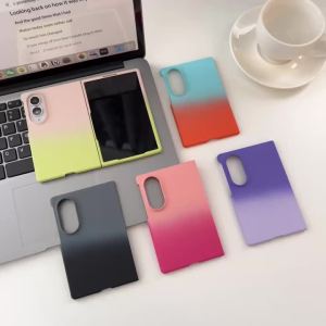 Ốp Điện Thoại Samsung Galaxy Z Fold Series Ultra 8 7 6 5 Hai Màu Chuyển Sắc Thân Thiện Với Da - Vỏ PC Cứng Mờ Chống Sốc