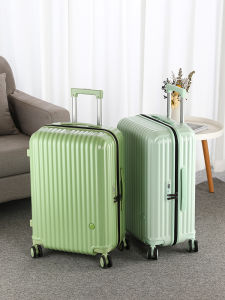 Travel Suitcase Simple Pull Rod Box Male Female Boarding Box Layer Pure Color Luggage Box Strong Durable Silent Universal Wheel