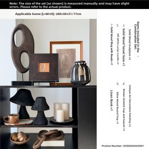 Zen Style High-End Decoration Set for Art Display