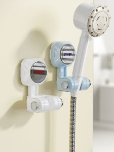 josogo | Adjustable & Movable Shower Head Holder No Drill Installation