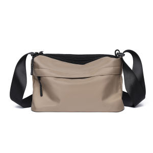 Túi Đeo Chéo Da Nam Thời Trang 2025 Túi Nylon Mới Túi Đeo Vai Đơn Thường Ngày Cho Học Sinh Túi Công Sở Thời Trang