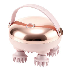 Hailicare | Electric Scalp Head Massager 360° Deep Kneading WarmTone Glow Portable Silicone Head Body Massager Relaxation Home Office Use