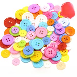 Colorful Button DIY Material Kit Creative Flower Shaped Nursery Childrens Handmade Craft round Button Sticker Painting