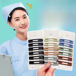 เครื่องประดับผมแบบหนีบผู้หญิงสำหรับพยาบาล คลิปหนีบผมแบบหนีบขอบที่มั่นคงสำหรับใส่หมวกพยาบาล เครื่องประดับผมสุดเก๋
