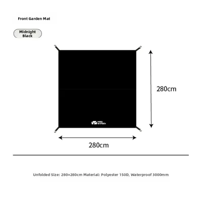 Mobi Garden | Portable Waterproof Outdoor Tent with Rear Room and Canopy
