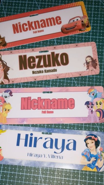 [PDP] Customized PVC / PET / Laminated Name Tag Size 2