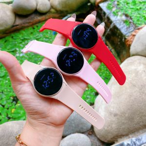 Jam Tangan Wanita Samsing Digital Led Sporty Mewah Karet Rubber Fashion Cewek Elegan Kekinian