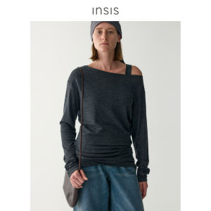 INSIS FEMME | Australian Merino Wool Autumn Off-Shoulder Multiway Ruffle Top