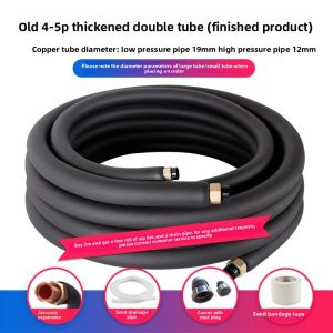 BESSGROUP | Reinforced Insulated Copper Connector Hose for Haier Air Conditioner