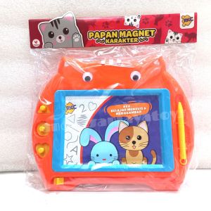 Papan Tulis Belajar Anak Papan Magnet Karakter Drawing Board no RKC 01046-1