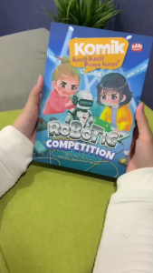 Buku Anak Komik KKPK: Robotic Competition| Komik Persahabatan Karya Penulis Cilik