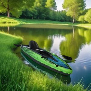 BONINGYU | Thickened Canoe Kayak Inflatable Boat for Fishing