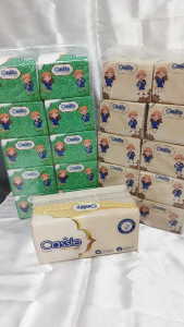 Tisu Cassie Facial Brown 250ply 10pack