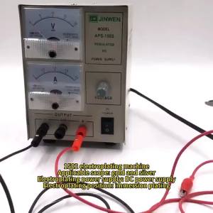 24K Gold Plating Kit 2A Mini Electroplating Machine for Silver Gold Jewelry Making Processing Tool Supplies