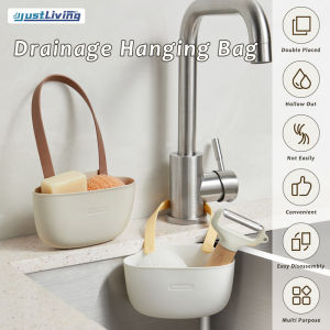 Portable Kitchen Drain Basket & Bathroom Storage Solutions