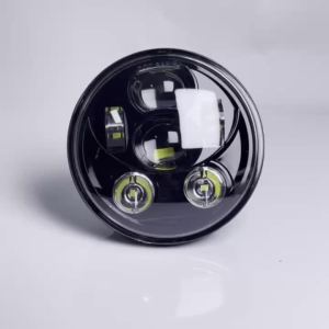 Đèn Pha LED Xe Máy 575 Inch DRL Đèn Pha Sửa Đổi Cho Harley Sportsters XL XG XR VRSCD Dyna Softail 883 XL883