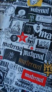 WALL FLAG MATERNAL DISASTER / BENDERA POSTER KAIN AESTHETIC