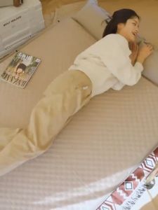 camping tilam angin Automatic Inflatable Mattress Single/Double Air Cushion waterproof Pad Camping bed Mat Self-Inflating