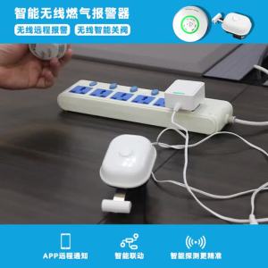 MEIAN | Meian Tuya Zigbee Gas Leak Detector Wireless WiFi Natural Gas Alarm Sensor for Home Security Protection Smart Life APP