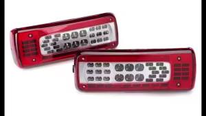 24V LED Truck Tail Light LED Rear Tail Light For Volvo Truck FM Series Rear Tail Lamp Rear Stop Brake Lamp Tail Light WITH PLUG