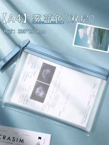 Túi Đựng Hồ Sơ Mang Khóa Kéo Dày Cho Phụ Nữ Mang Thai Túi Đựng Giấy Tờ Cho Các Bài Kiểm Tra Thai Kỳ Túi Đựng Hồ Sơ PVC Túi Đựng Tiêm Chủng